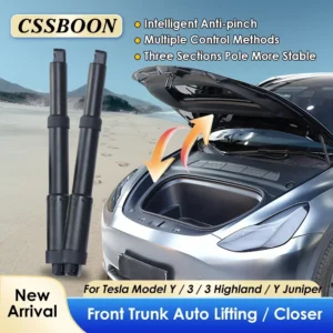 CSSBOON Model 3Y Accessoires Elektronische Power Frunk Closer Gladde voorpoortlift voor Tesla Gemodificeerde afstandsbediening Open Close