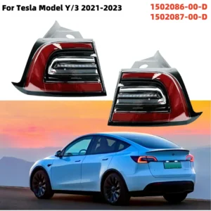 Auto Accessoires Voor Tesla Model Y/3 2021-2023 Achterlicht Buitenste Led-achterlicht Remlicht Links 1502086-00-D Rechts 1502087-00-D