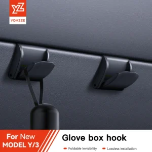 YZ Voor Tesla Model 3Y Highland Juniper Verborgen Handschoenenkastje Haak Houder Paraplu Tas Opslag Holde Interieur Modificatie