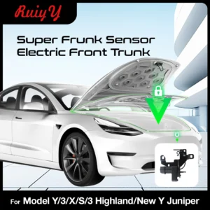 Voor Tesla Model 3 Y S X Highland 2025 Elektrische Zuigkracht Kofferbak Dichter Power Frunk Elektrische Soft Closing Automatische Lock