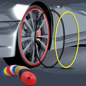 Universele Auto Velg Bescherm Strip Wiel Rand Protector Auto Wiel Sticker Band Bescherming Zorg Covers Auto Styling