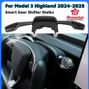 Draaispen Versnellingspook voor Tesla Model 3 Highland 2024-2025 Fysieke werking Versnellingspook Greepkit Handvataccessoire
